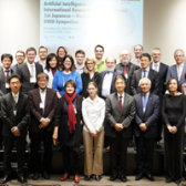 Gruppenbild (Ausschnitt) der Referenten und Organisatoren des DWIH Symposiums über Künstliche Intelligenz in Tokyo