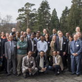 Group photograph during the CLIFOOD launch event at the University of Hohenheim
